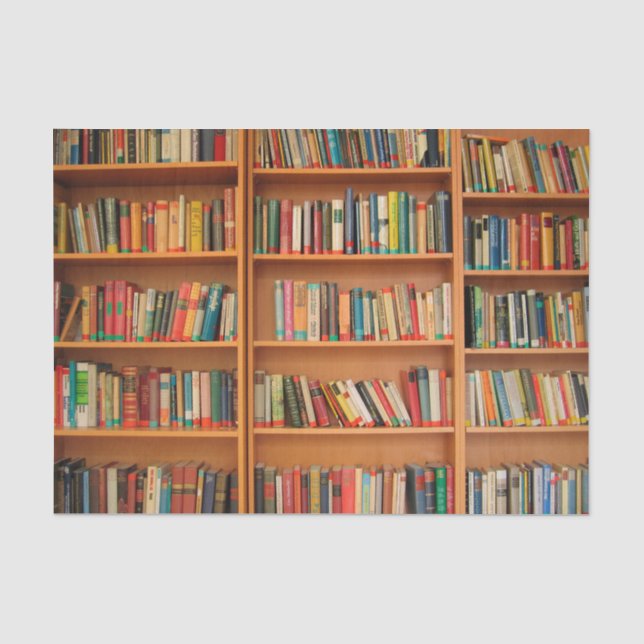 Papier Mousseline Bibliothèque Livres Librairie Vêtements de livres  (Recto)