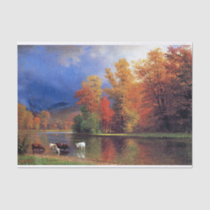Papier Mousseline Bierstadt Sur La Peinture Saco