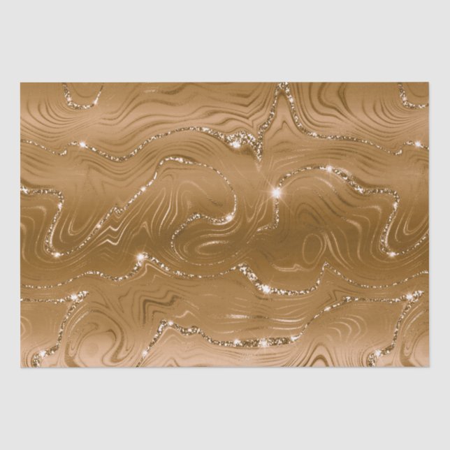 Papier Mousseline Bijoux Glittery or Glitz (Recto)