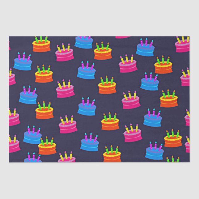 Papier Mousseline Birthday Celebration (Recto)
