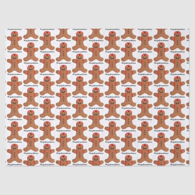 Papier Mousseline Biscuit Ninjabreadman (biscuit) (Recto)