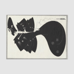 Papier Mousseline Black Cape par Aubrey Beardsley Tissue Paper