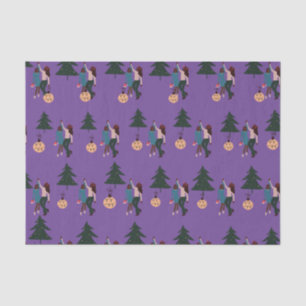 Papier Mousseline Black Girl Magic Christmas Wrapper Papier