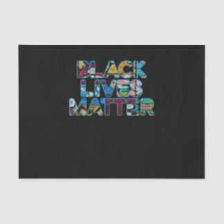 Papier Mousseline Black Lives Matt Graffiti Egalité Empower