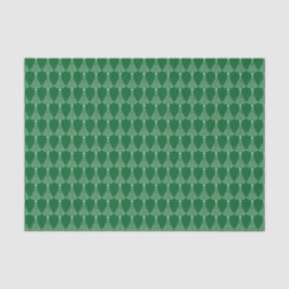 Papier Mousseline Blancs de Noël sur Arrière - plan vert