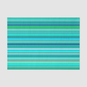 Papier Mousseline Bleu bleu océan et turquoise