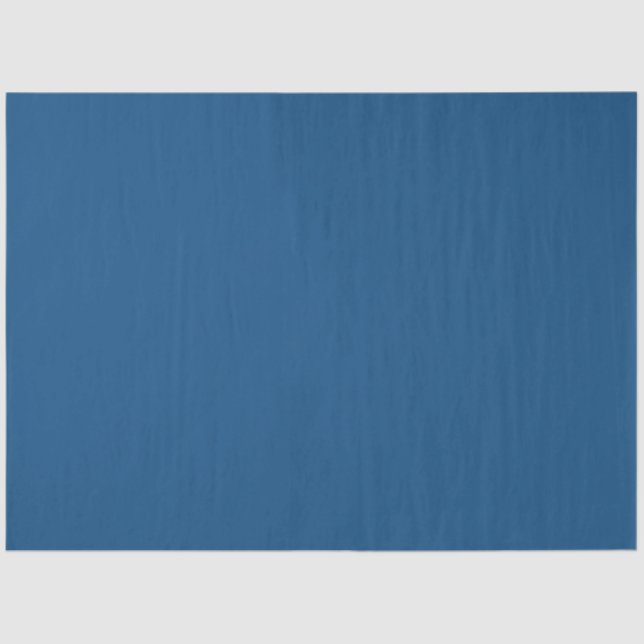 Papier Mousseline Bleu classique simple et moderne (Recto)