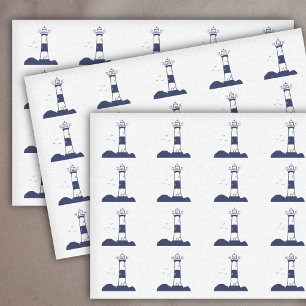 Papier Mousseline Bleu de la marine phare