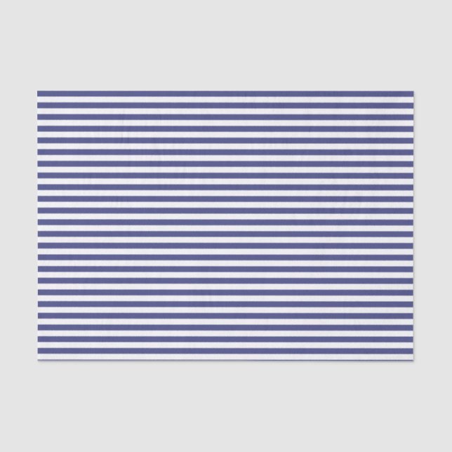 Papier Mousseline Bleu et blanc de la marine (Recto)