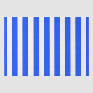 Papier Mousseline Bleu et Motif blanc pour voiles verticales