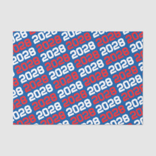 Papier Mousseline Bleu et rouge Répétition Année d'obtention du dipl