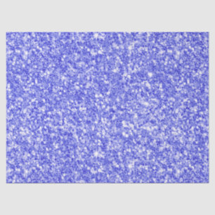 Papier Mousseline Bleu fausse parties scintillant texture