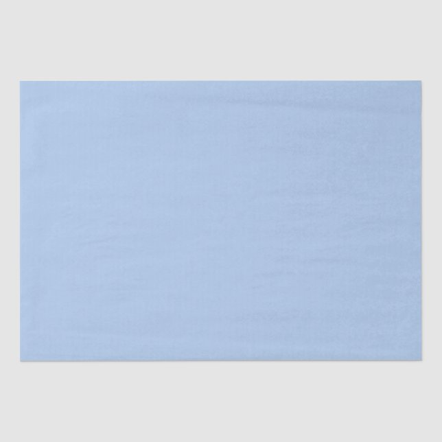 Papier Mousseline Bleu français clair (Recto)