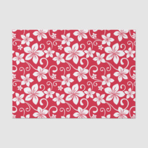 PAPIER MOUSSELINE BLEU HAWAII (ROUGE)