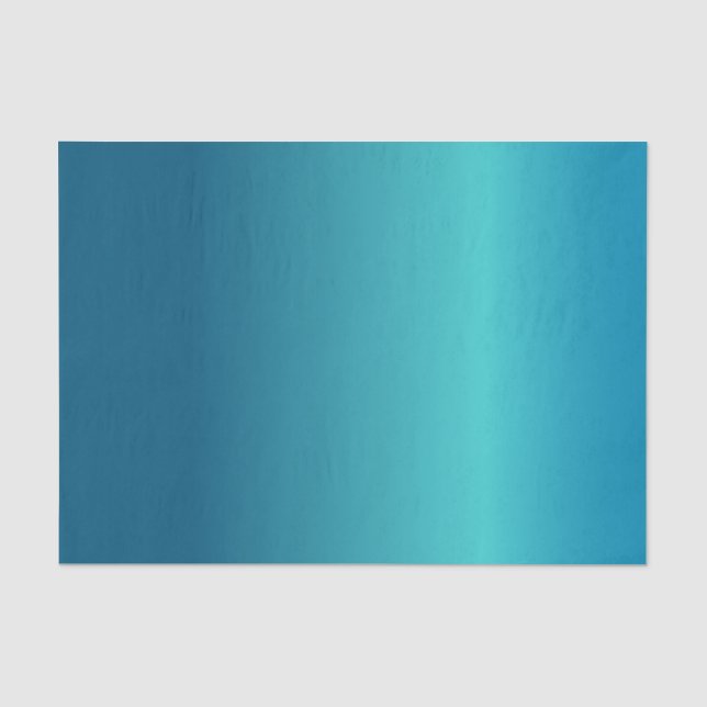 Papier Mousseline Bleu métallique (Recto)