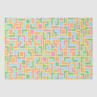 Papier Mousseline Blocs de puzzle
