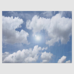 Papier Mousseline Blue Heaven Nuages + vos idées