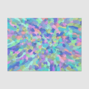 Papier Mousseline Blue Pastel