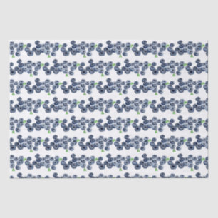 Papier Mousseline Blueberry Berry Sweet Anniversaire Fruit fête été
