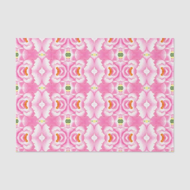 Papier Mousseline Bohème Chic Tie Dye Motif Tissu Papier (Recto)