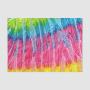 Papier Mousseline Boho hippie teignent en nouant