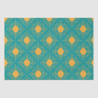 Papier Mousseline Boho Ray of Sun Turquoise