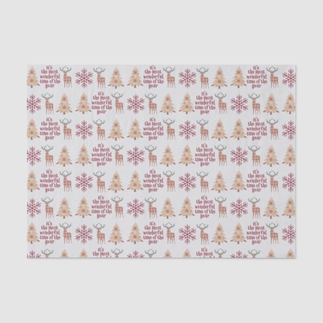 Papier Mousseline Bois Rustique Plus Merveilleux Temps Vacances (Recto)
