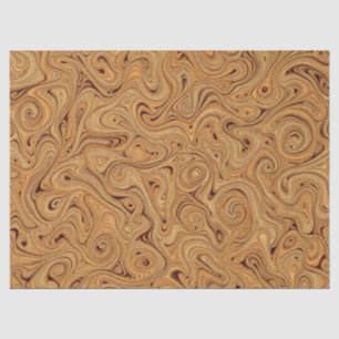 Papier Mousseline Bois spirale