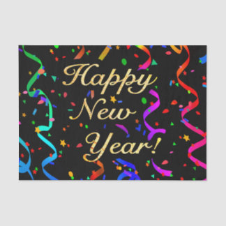 Papier Mousseline "Bonne année ! "