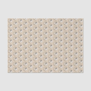 Papier Mousseline Borzoi (Argent Brindle) Peinture Chien Art origina
