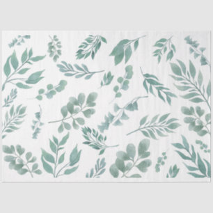 Papier Mousseline Botaniques flottants