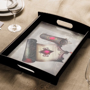 Papier Mousseline Boudoir victorien   Défilé magique antique avec pi