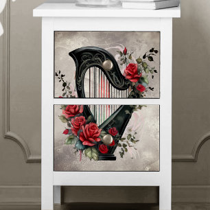 Papier Mousseline Boudoir victorien   Instrument de musique Pedal Ha