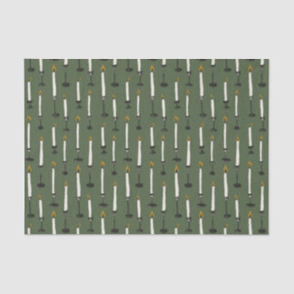 Papier Mousseline Bougies