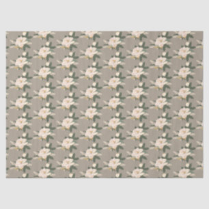 Papier Mousseline Bouquet de fleurs de printemps Magnolia
