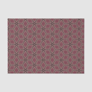 Papier Mousseline Bourgogne dentelle prairie fleurie luisante folle