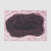 Bourgogne et Rose Gold Geode Agate Rock Mariage
