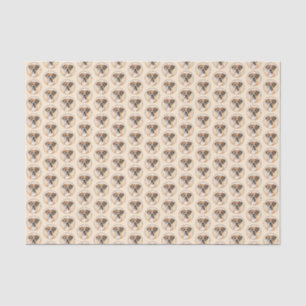 Papier Mousseline Boxer Dog Peinture Non Décroché Art animal origina