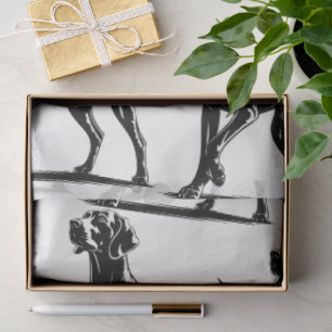 Papier Mousseline braque de Weimar