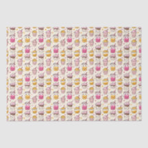 Bright Boba Tea Motif