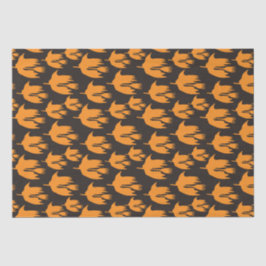 Papier Mousseline Broom Ride nocturne - motif Halloween sans soudure