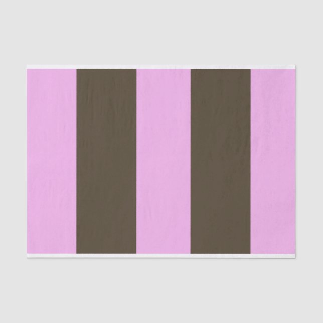 Papier Mousseline Brown blanc rose et chocolat par STaylor (Recto)