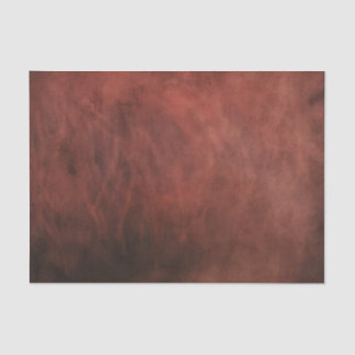 Papier Mousseline Brume de rêve rouge Crimson à texture désespérée