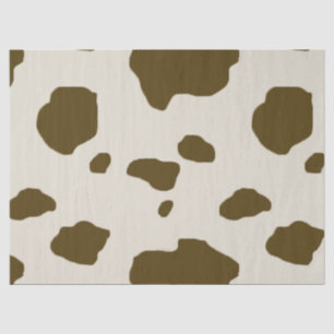 Papier Mousseline Brun de PEAU de VACHE
