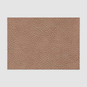 Papier Mousseline Brun naturel en cuir de Faux