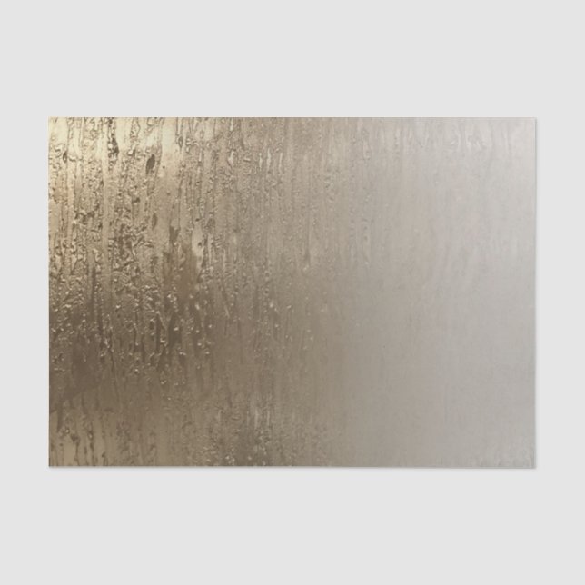 Papier Mousseline Brush doré Or Élégance moderne (Recto)