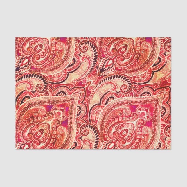 Papier Mousseline Bruxelles Apricot (Recto)