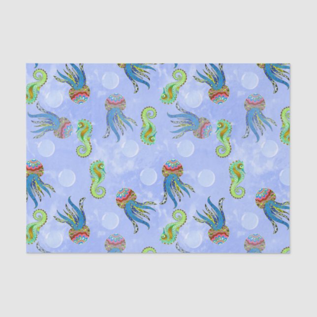 Papier Mousseline Bubbles (Recto)