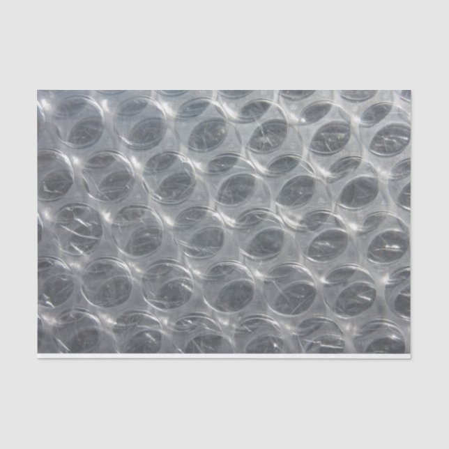 Papier Mousseline Buble wrap look fun (Recto)