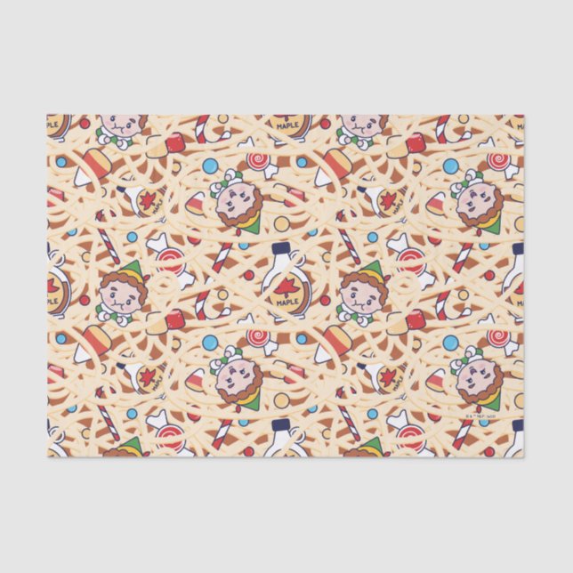 Papier Mousseline Buddy l'Elfe | Motif de Noël (Recto)